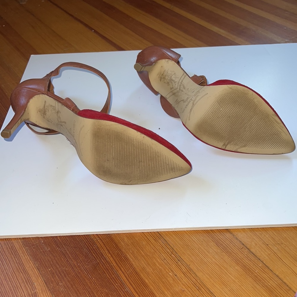 Enzo Angliolini Cross Strap Heels - image 3